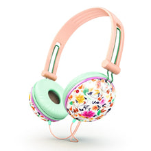 Flower pattern headphone